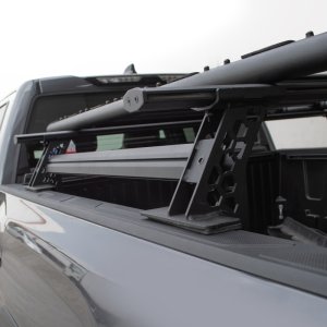 Toyota Tundra Truck Bed Rack - Go Rhino - XRS Cross Bars - Textured Black - `07-`21
